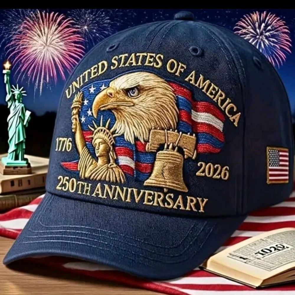 CLEARANCE ** BRAND NEW ** Patriotic 250th Anniversary Collector Hat